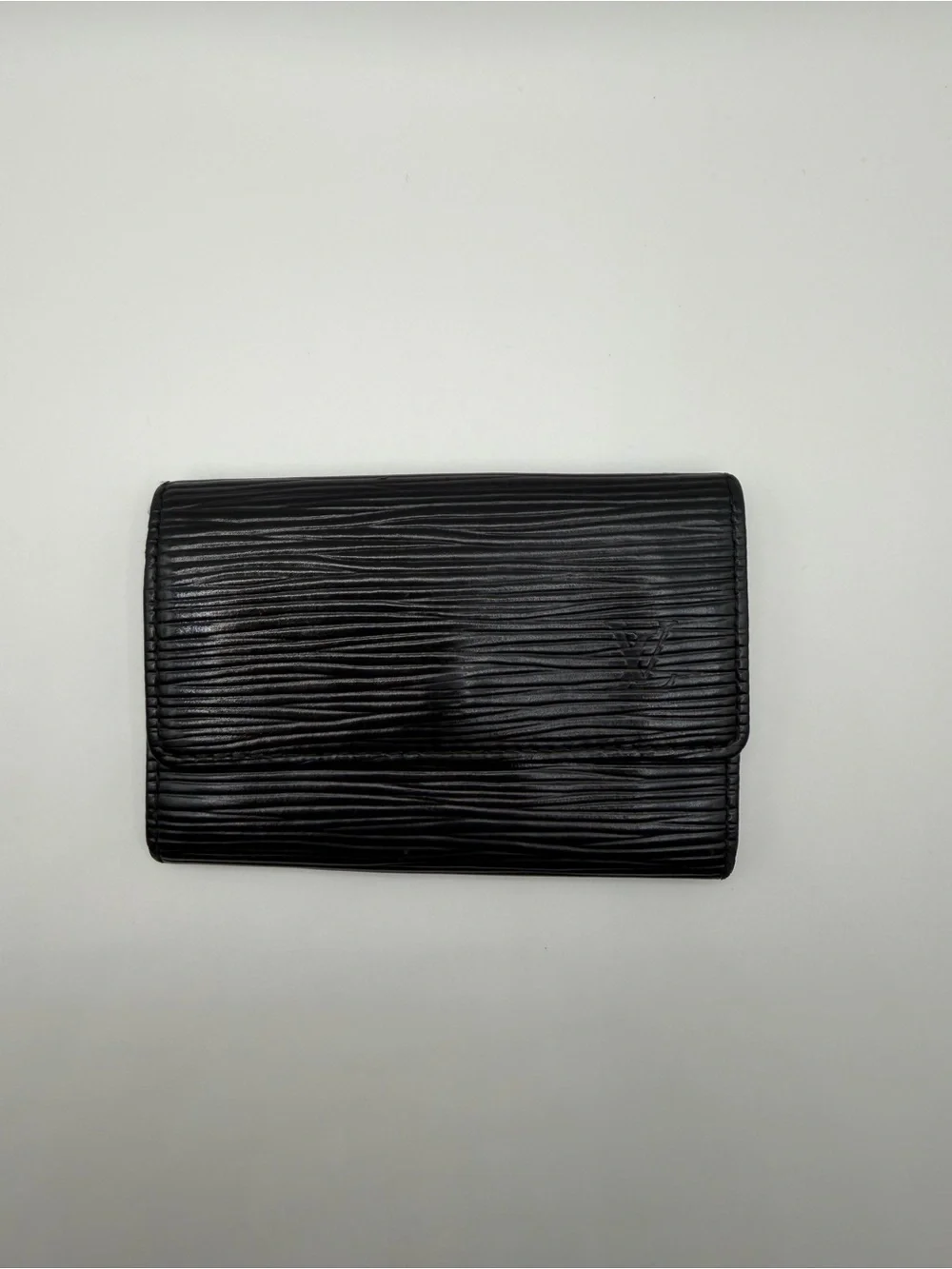 Louis Vuitton Black Epi 4 Key Holder